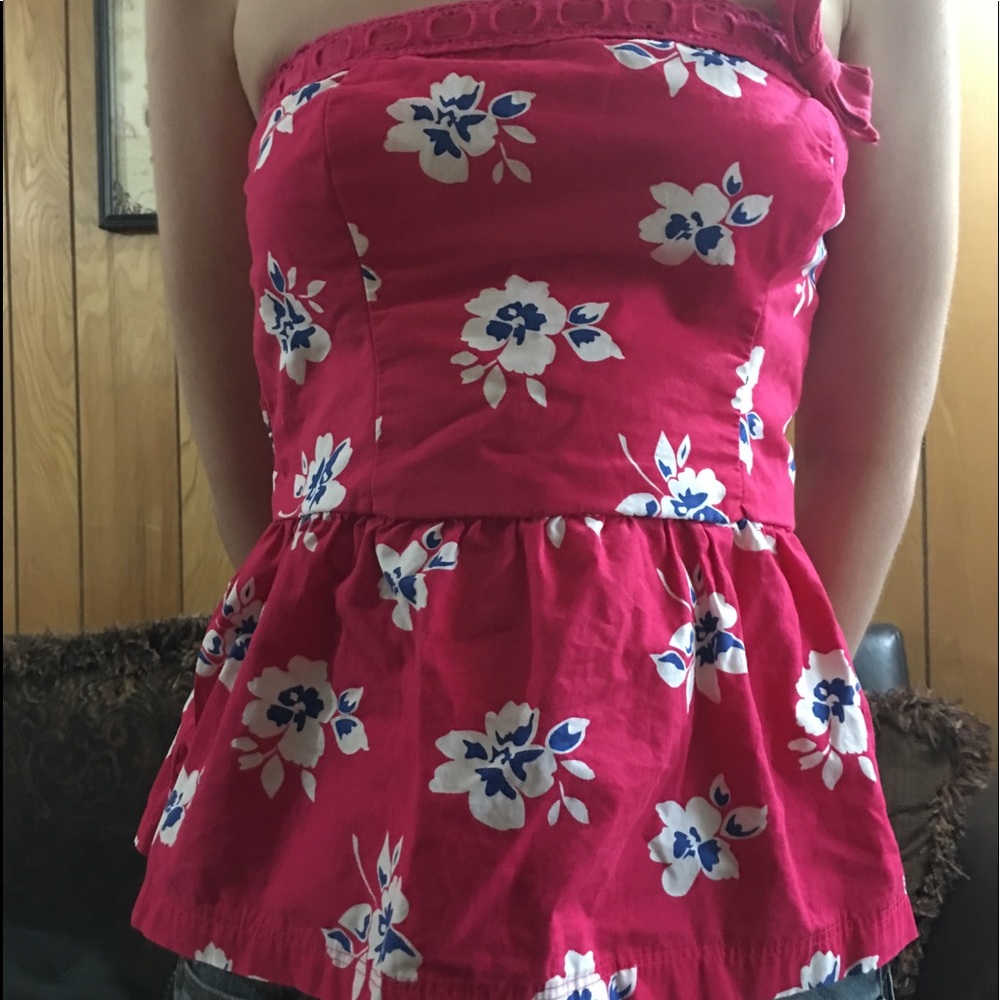 Hollister Strapless Top